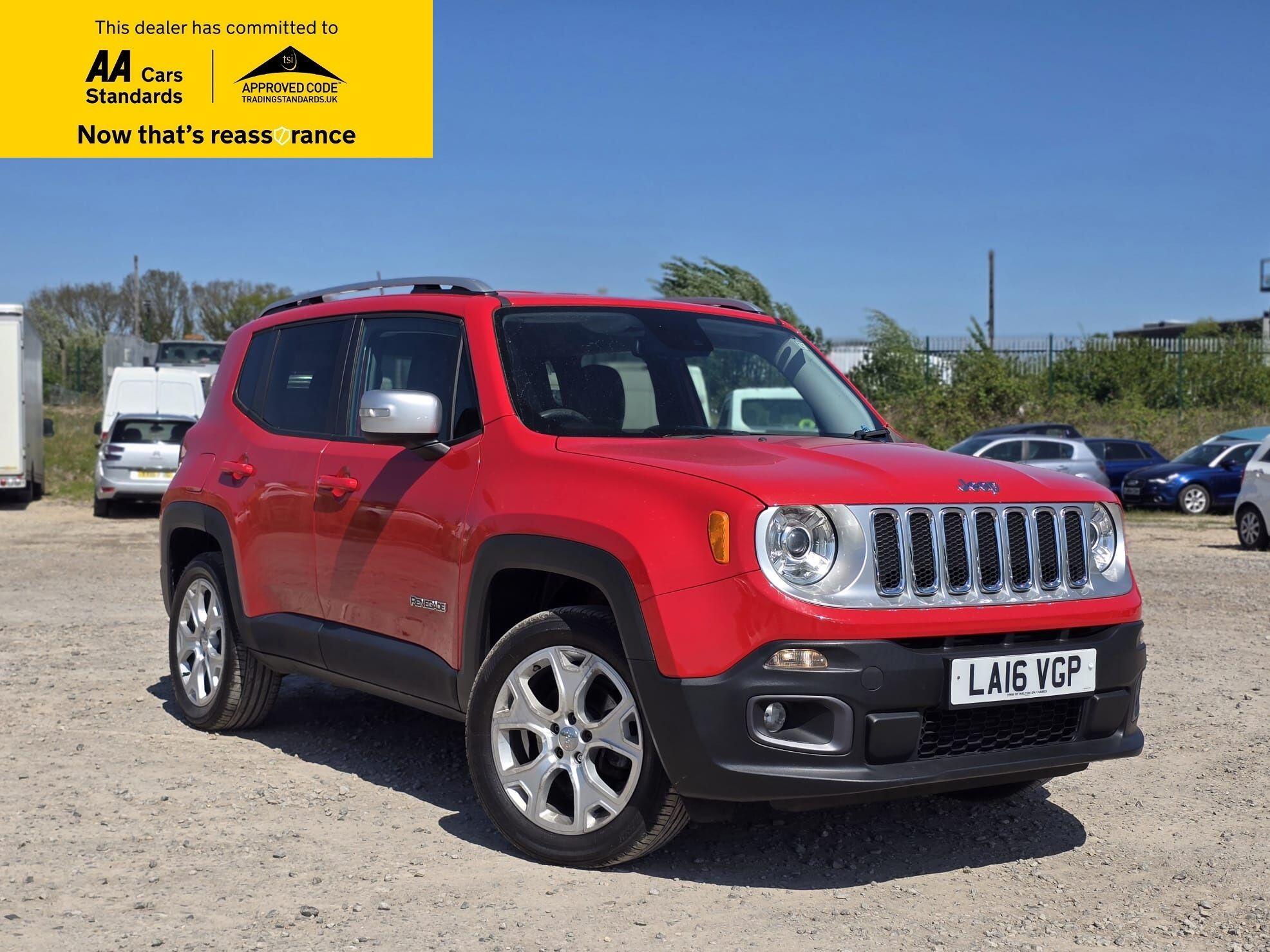 2.0 MultiJetII Limited SUV 5dr Diesel Auto 4WD Euro 6 (s/s) (140 ps)